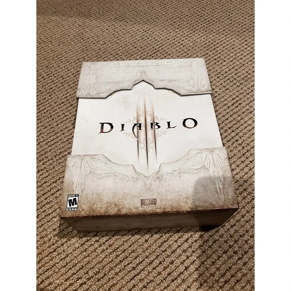 Diablo III & Reaper of Souls Collector's Edition PC Blizzard Big Box‎ Set Bundle